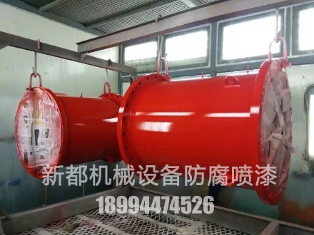 大型廠(chǎng)家搬遷機(jī)械部件噴涂